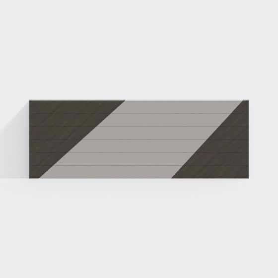 Urban Facade Low Poly 3D Model