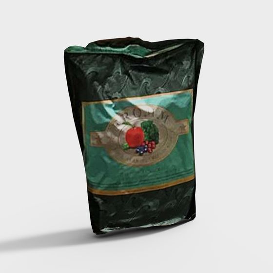 Vintage Tea Bag 3D Model for Design Projects