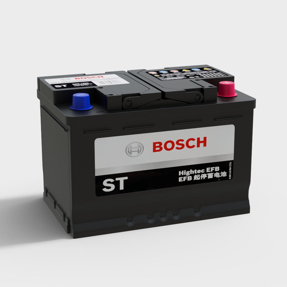 Bosch Hightec EFB Battery 3D model