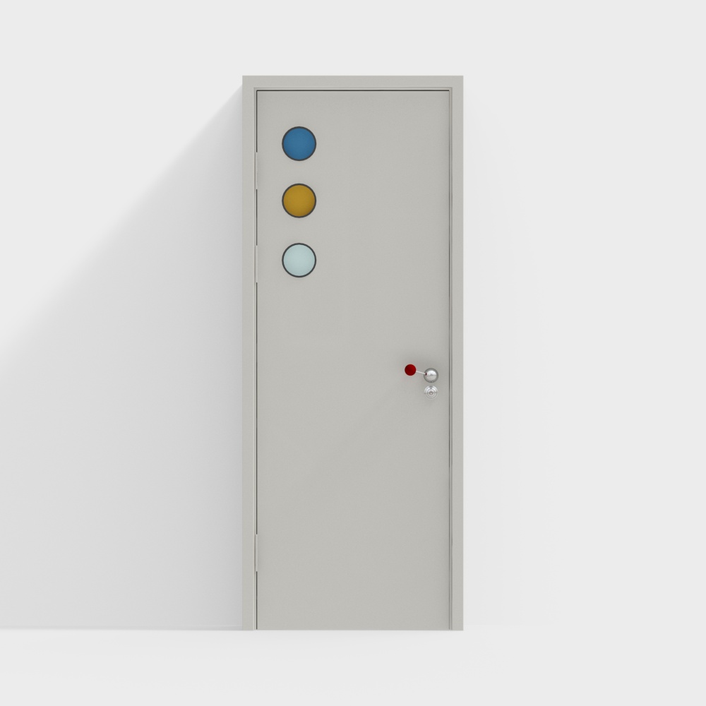 Modern Dopamine Bedroom Door