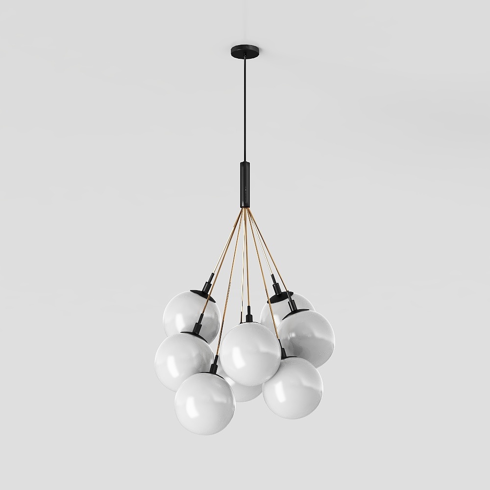Modern Simple Living Room Spherical Chandelier