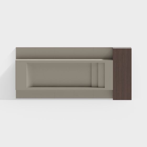Urban Shelf 3D model for Modern Settings