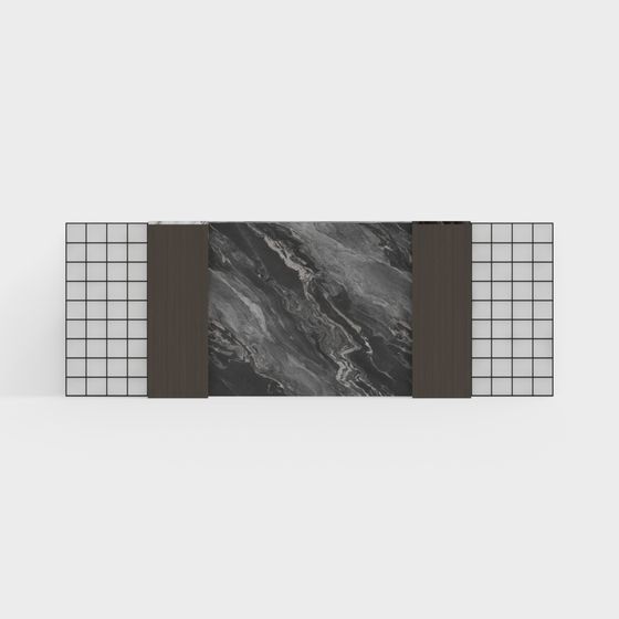 Minimalist Wall Panel 3D model