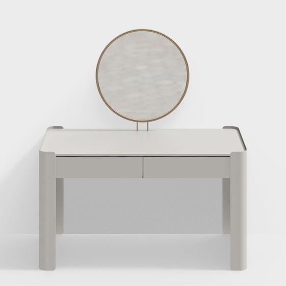 Minimalist Console Table 3D model