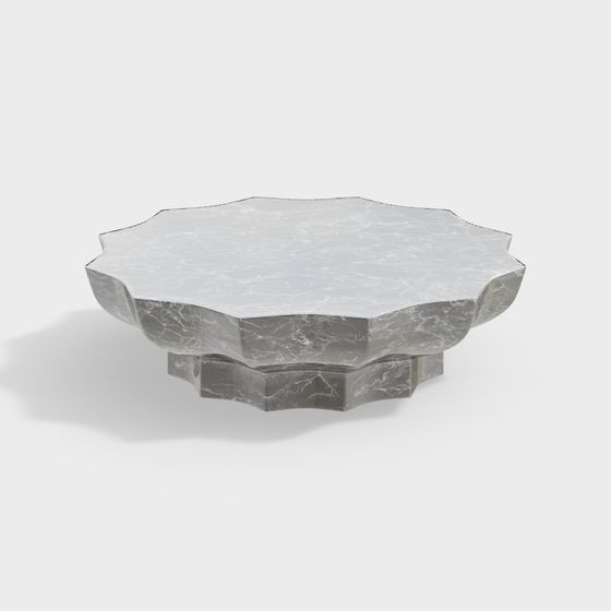 Prism Marble Coffee Table 3D model