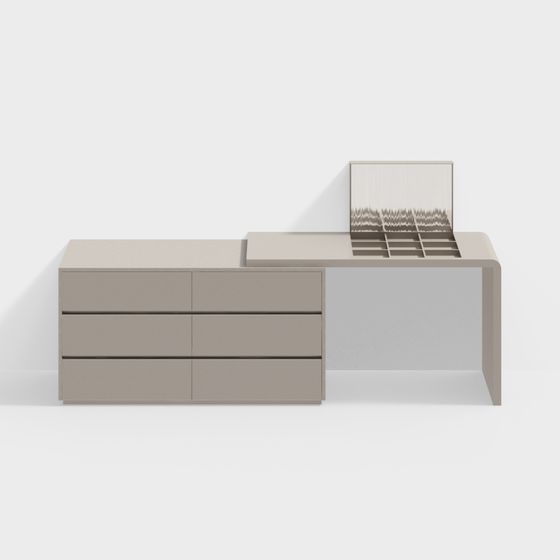 Urban Minimalist Desk 3D model