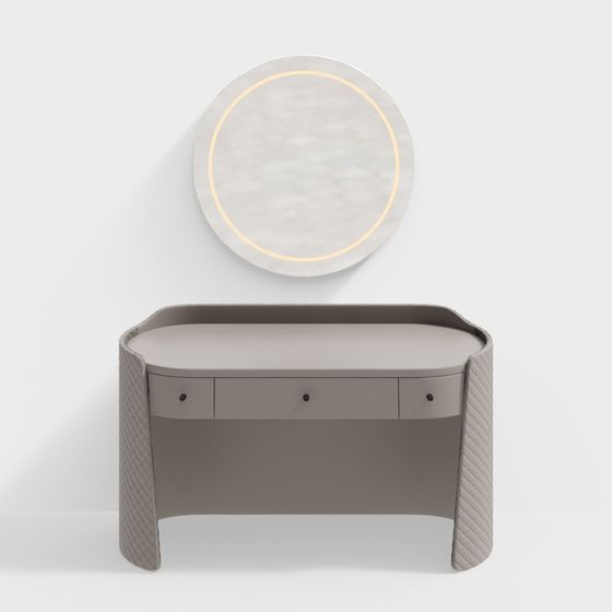 Urban Luxe Makeup Vanity 3D model