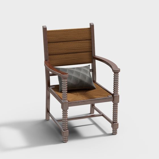Vintage Director's Chair 3D model