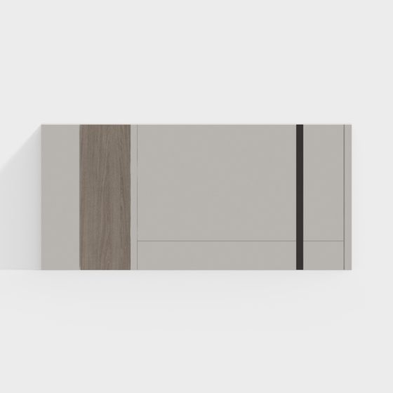 Urban Panel Low Poly 3D model