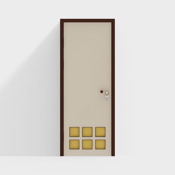 Minimalist Door 3D Model
