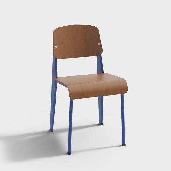 Stylish Minimalist Chair 3D model