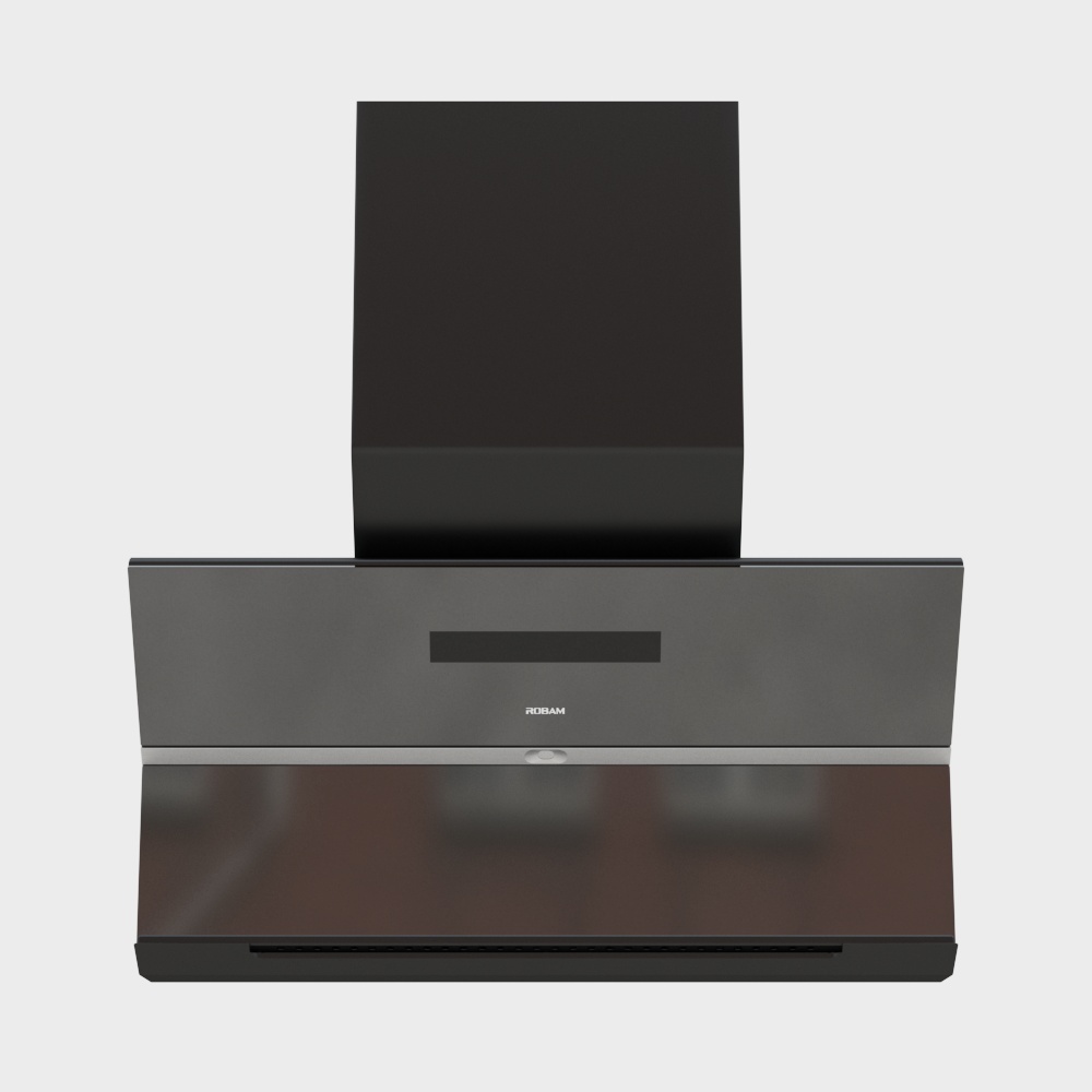 Stylish Kitchen Range Hood 3D model