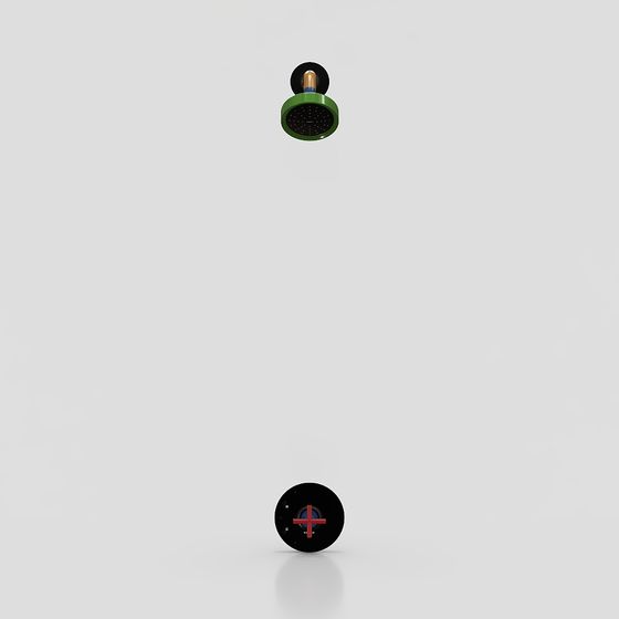 Retro Light Bulb 3D model