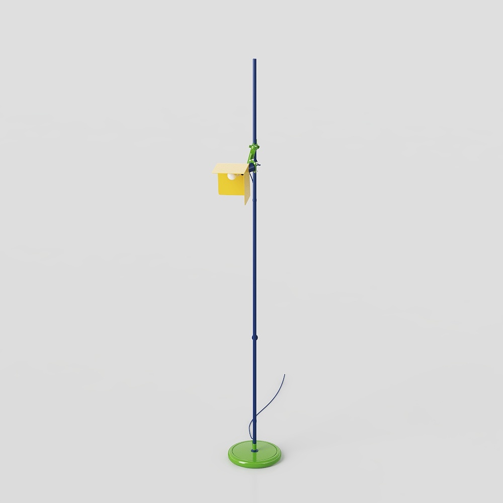 Colorful 3D Light Fixture Model – Vibrant Modern Design