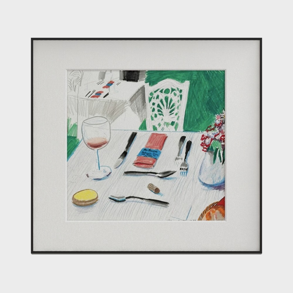 Modern Sketch Hanging Painting