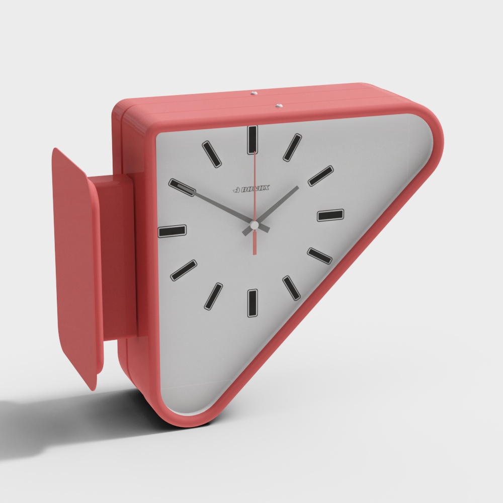 Modern Bauhaus Decorative Clock Pillow Cushion