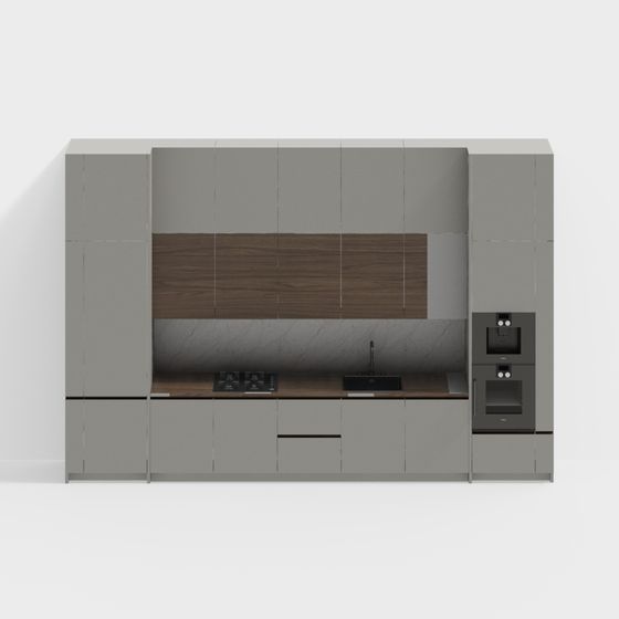 Urban Living Room Cabinet 3D model