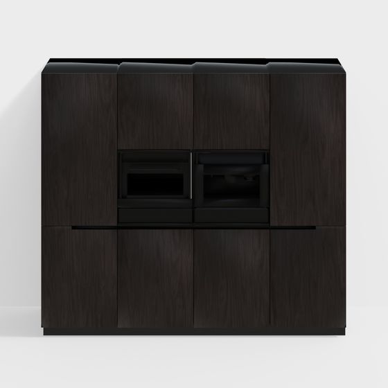 Minimalist Storage Cabinet 3D Model