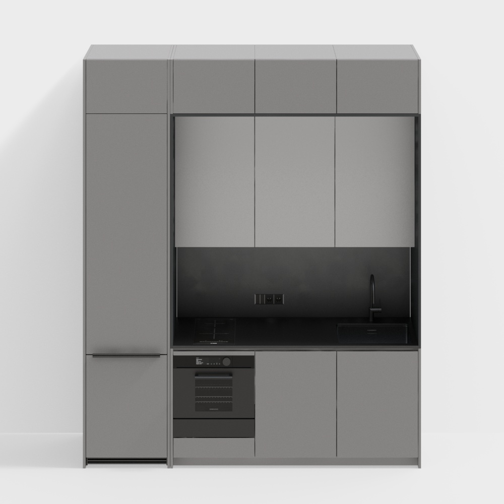 모던 심플 캐비넷