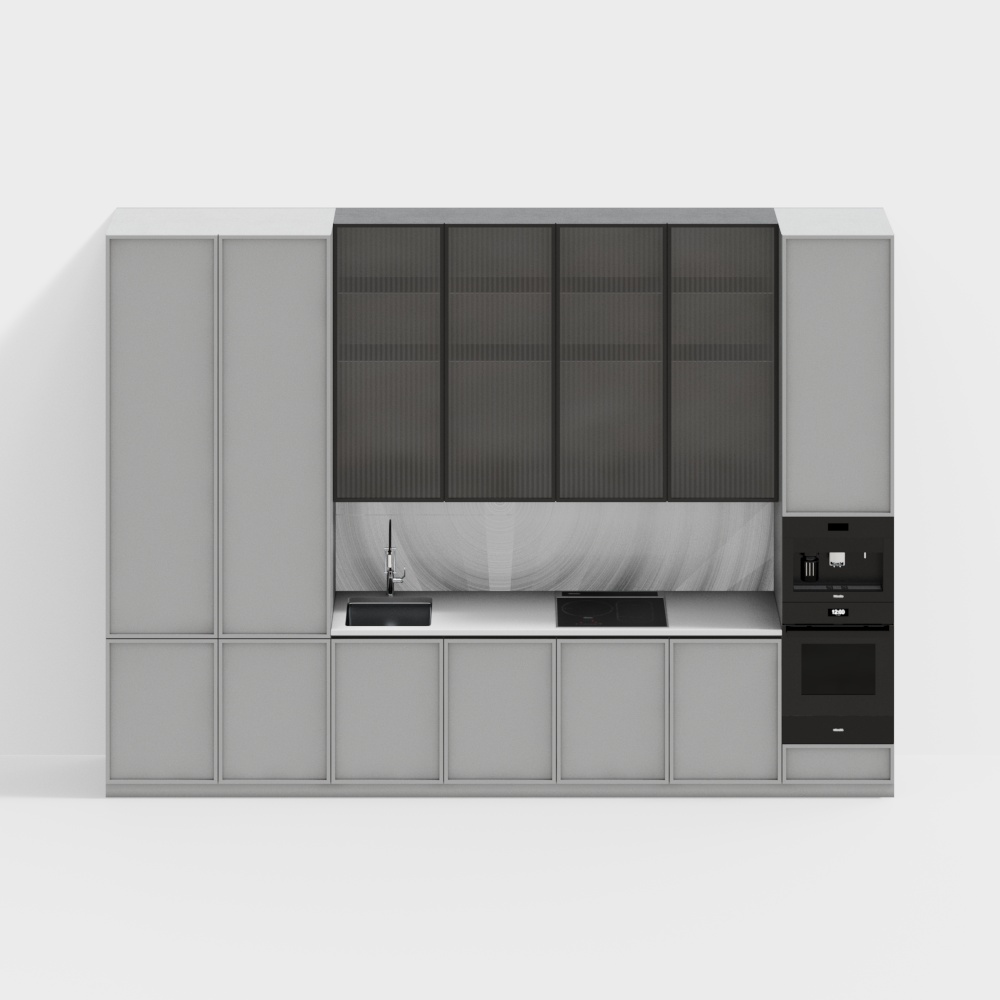 Современный минималистичный шкаф