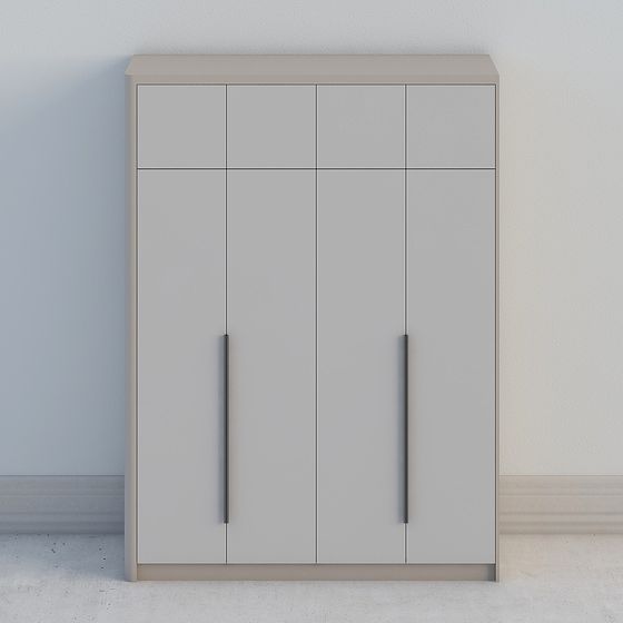 Modern Urban Storage Cabinet 3D model