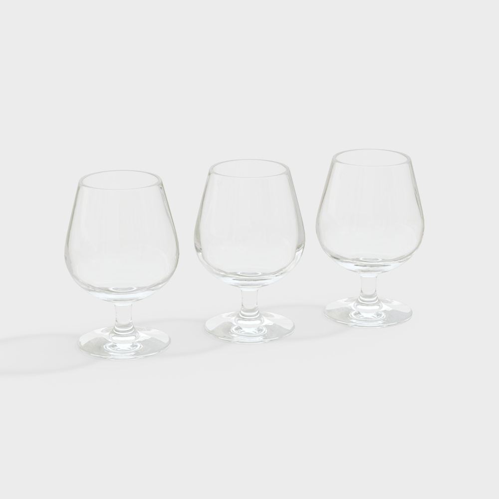 Bicchiere da Vino in Vetro