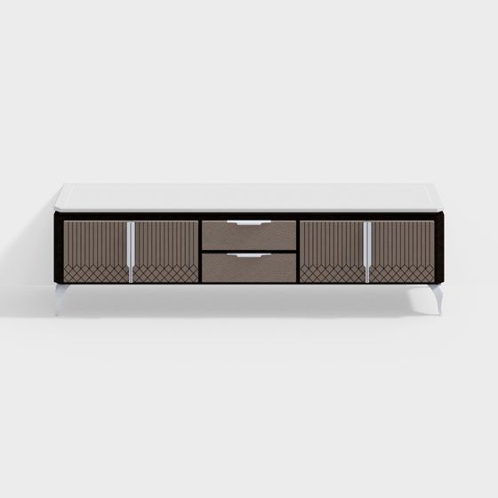 Elegant 3D Model TV Cabinet for Modern Interiors