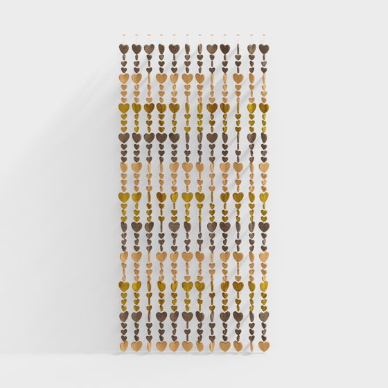 모던 비드 커튼