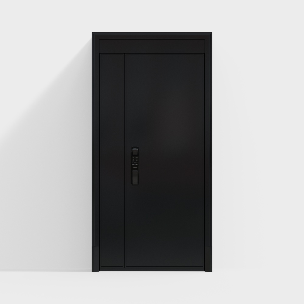 Urban Gateway 3D Model – Modern Minimalist Entrance