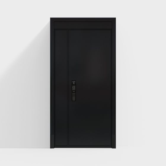 Urban Gateway 3D model - Modern Minimalist Design