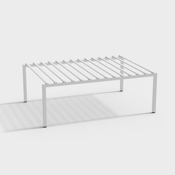 Urban Lattice Bench 3D model