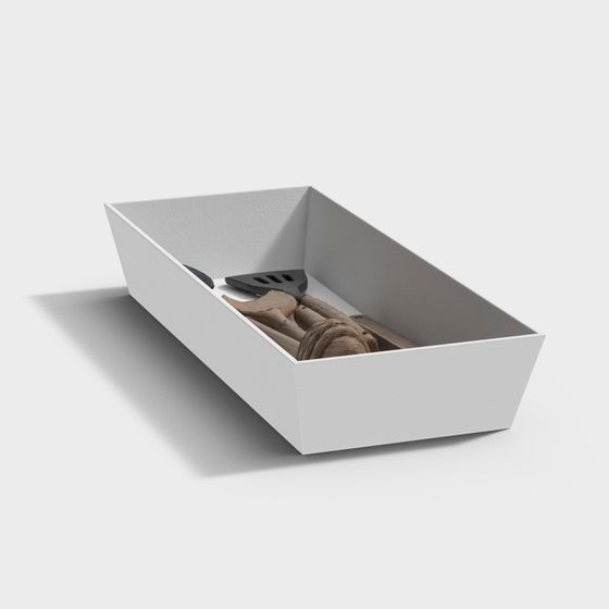 Minimalist Storage Box 3D model