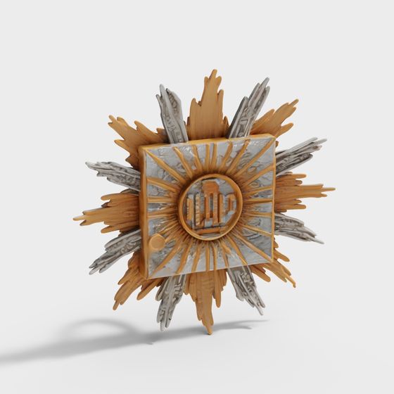 Radiant Emblem 3D model for Creative Projects