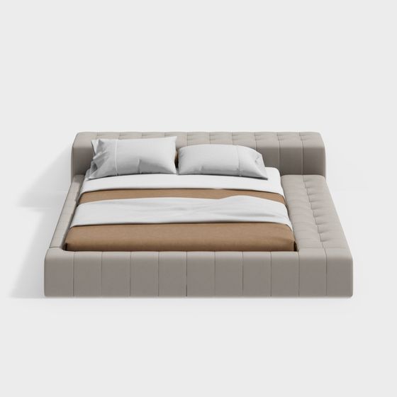 Urban Comfort Bed 3D model