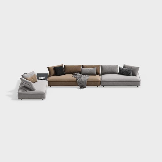 Urban Comfort 3D model Sofa
