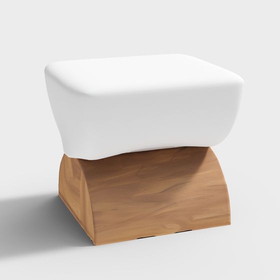 City Corner Stool 3D model