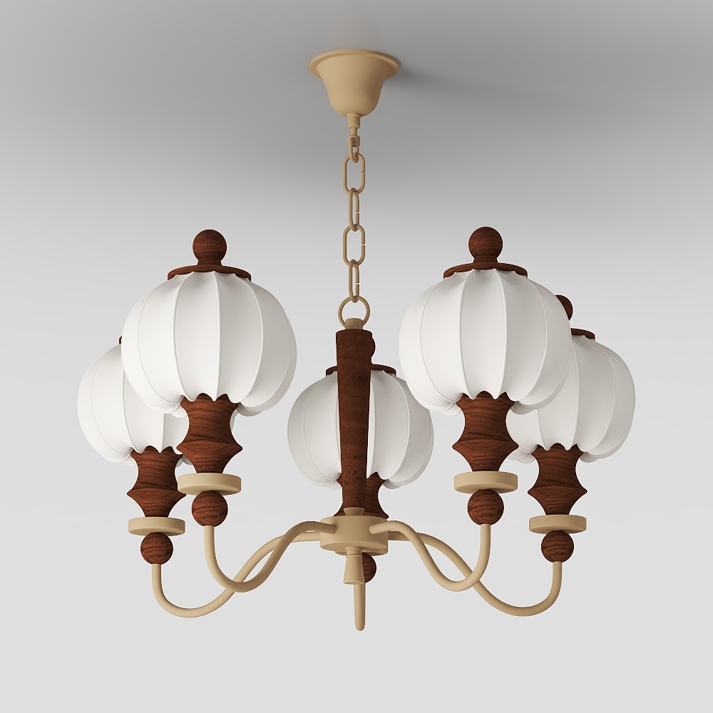 Medieval-style chandelier