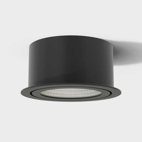 Elegant Embedded Spotlight 3D model