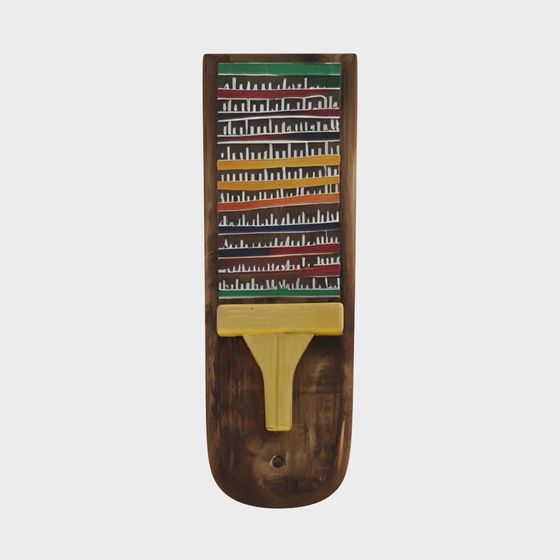 Vintage Comb Low-Poly 3D Model