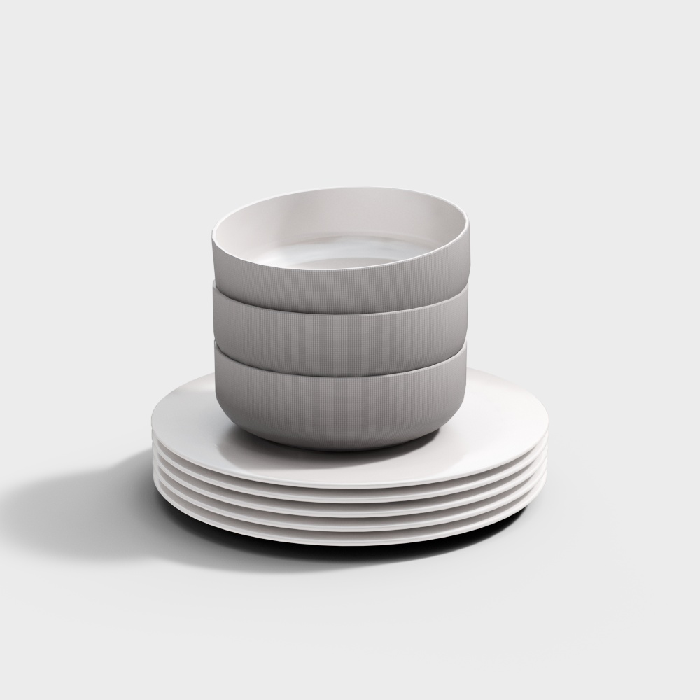 Bowl and Plate Combination