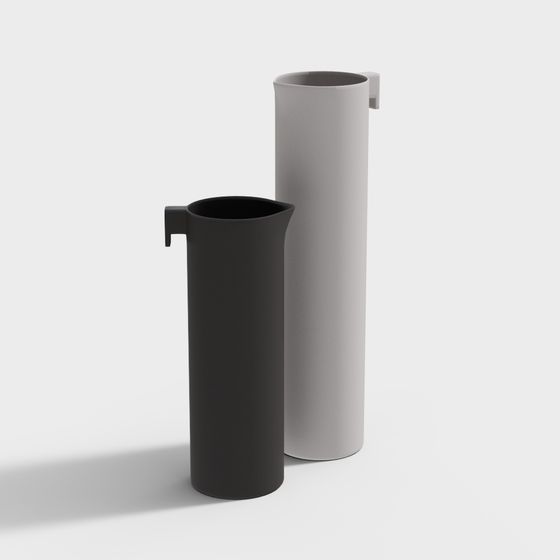Minimalist Cylinder 3D model