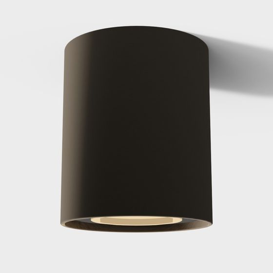 Elegant Cylinder Light 3D model for Modern Interiors