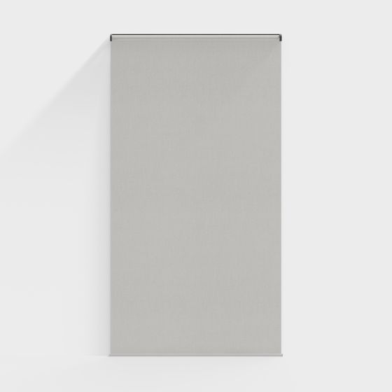 Minimalist Roll-Up Banner 3D model for Creative Projects