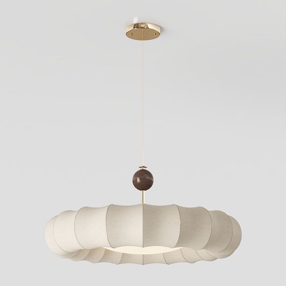 Cloud Light 3D model - Elegant Chandelier Design