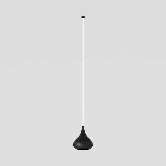 Sleek Pendant Light 3D Model for Modern Interiors