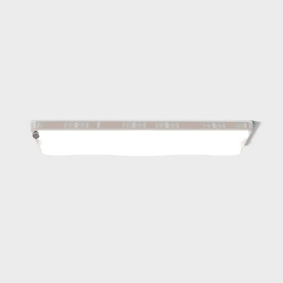 Sleek LED Light Strip 3D model for Modern Spaces