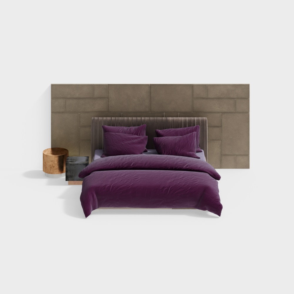 Set Letto Matrimoniale Leggero e Lussuoso