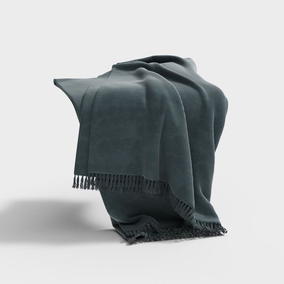 Cozy Throw 3D model
