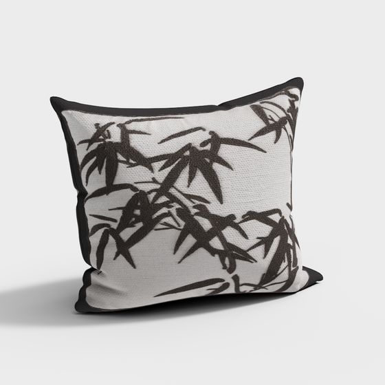 Artistic Low-Poly Pillow 3D model Design