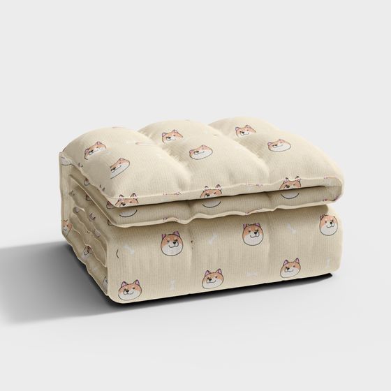 Cozy Dog Blanket 3D model